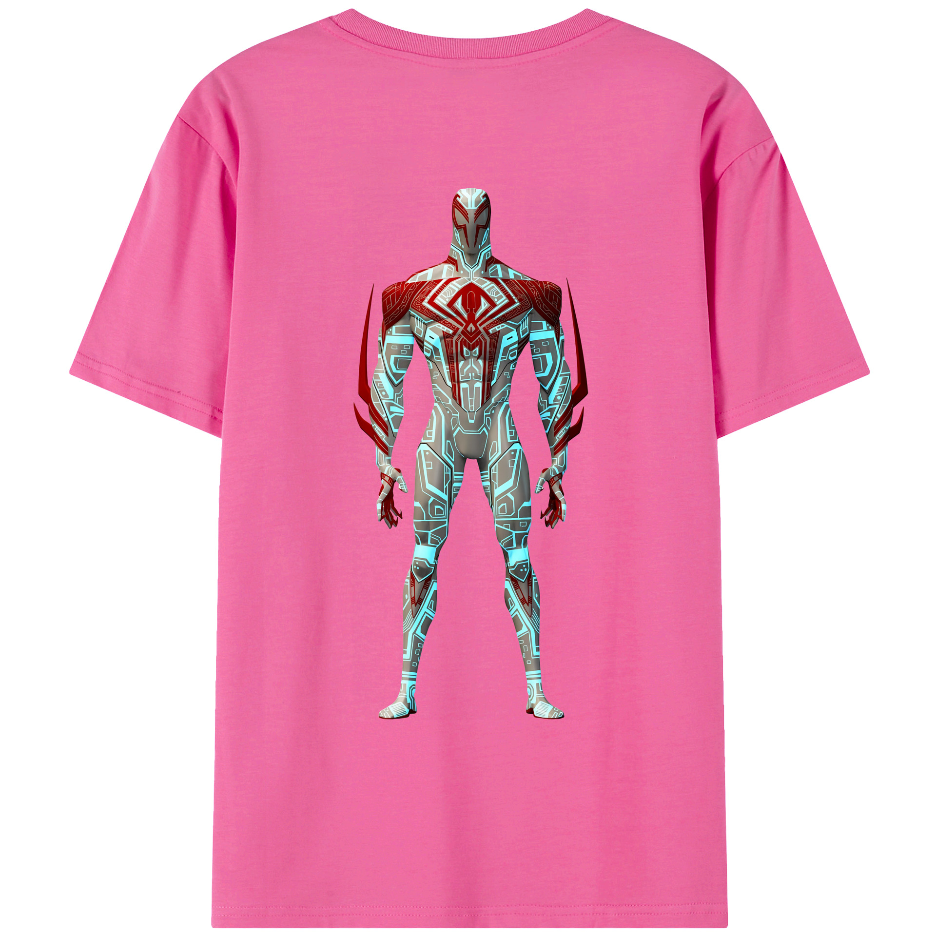 （画像用） Spider Man スパイダーマン レディース半袖Tシャツ(バックプリント)